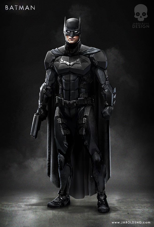 Robert Pattinson in the full The Batman costume looks glorious in this fan  art design
