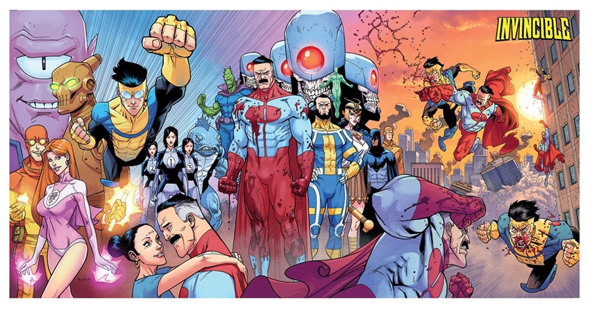 Invincible Animated TV Series Cast Revealed! Steven Yeun, Sandra