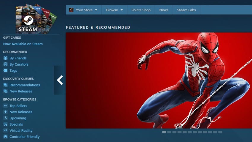 Steam-Spidey