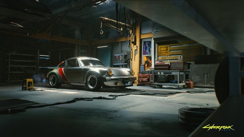 Cyberpunk 2077 porsche (1)