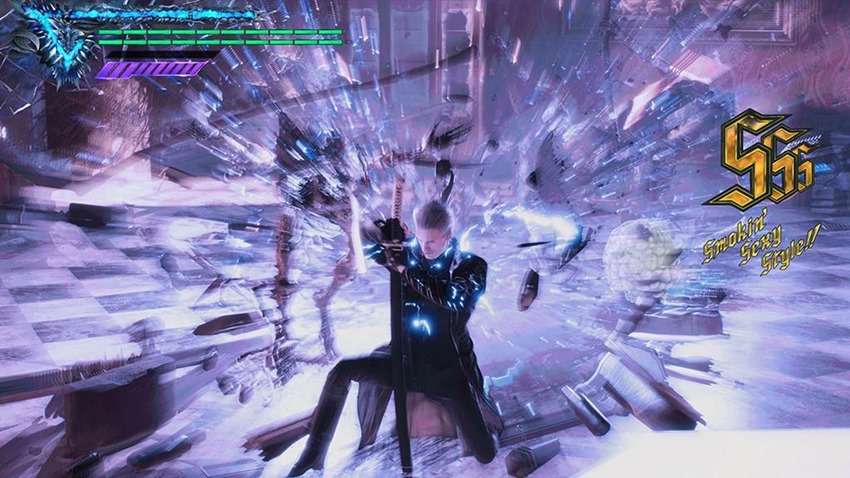 Vergil Cuts Through a New Devil May Cry Gameplay Trailer