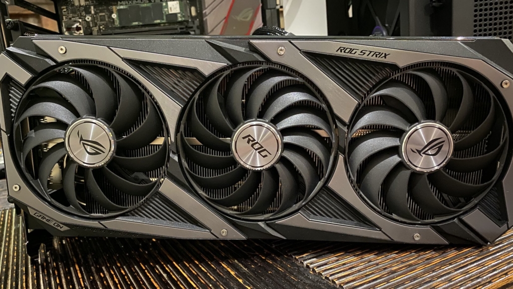 Asus RTX 3080 GPU Photo