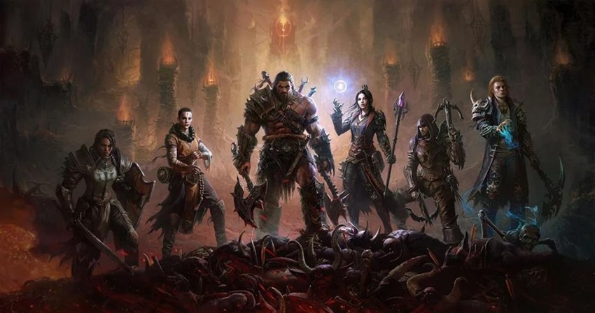 Diablo immortal key art