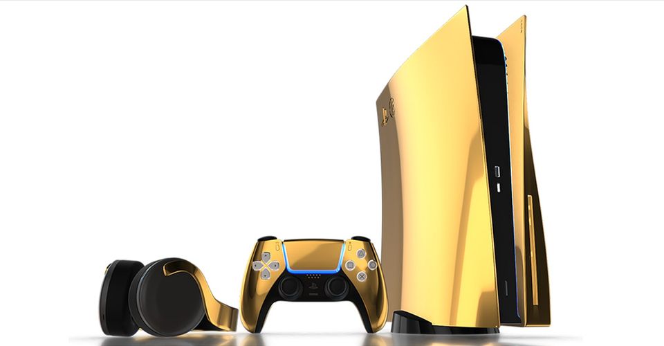 You Can Now Buy A $2 Million, Gold-Plated PS5 - GQ Australia