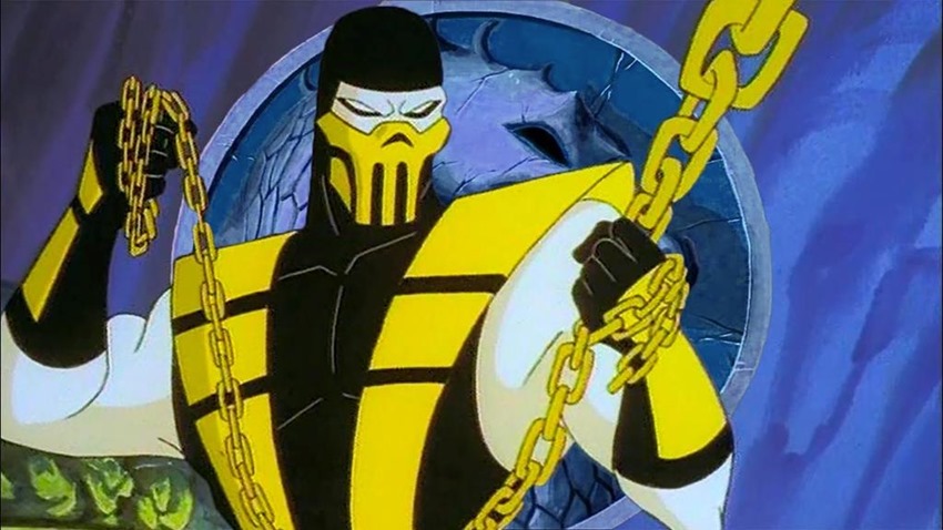 Mortal Kombat Defenders of the Realm Scorpion