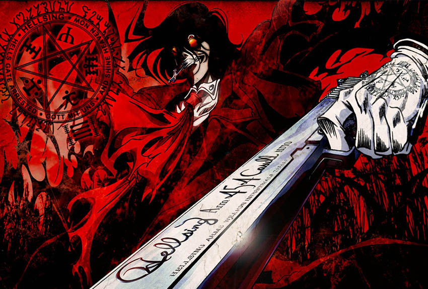 Vintage Anime Figure OVA Hellsing Ultimate Poster Aesthetics The Dawn Home  Canvas Print For Wall Art Mural Kawaii Room Decor - AliExpress