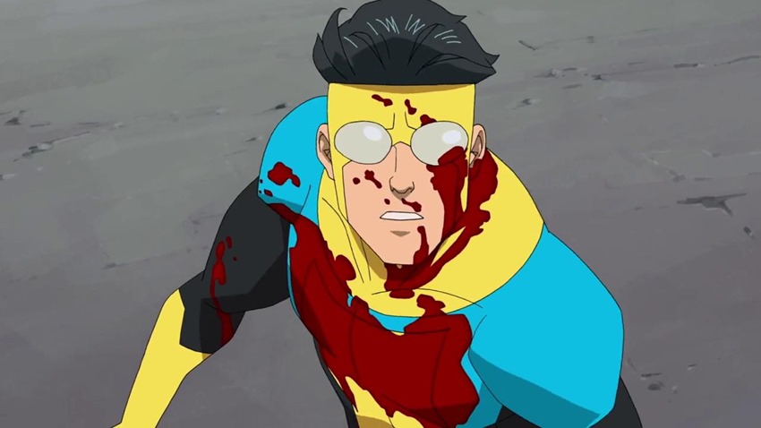 Review: A Superhero Comes of Age, And Learns Some Bloody Lessons in  Invincible' : NPR