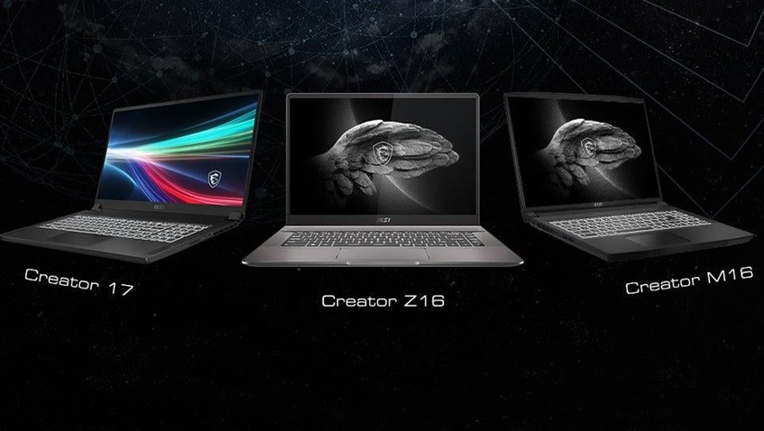 MSI Creator laptops