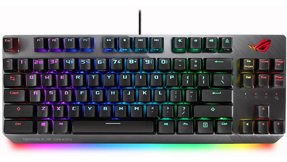 Asus Strix Scope TKL mechanical keyboard review - Hello handsome