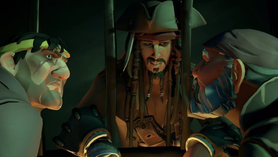 New Sea Of Thieves Gameplay Trailer Shows Off A Janky Captain Jack Sparrow 6198