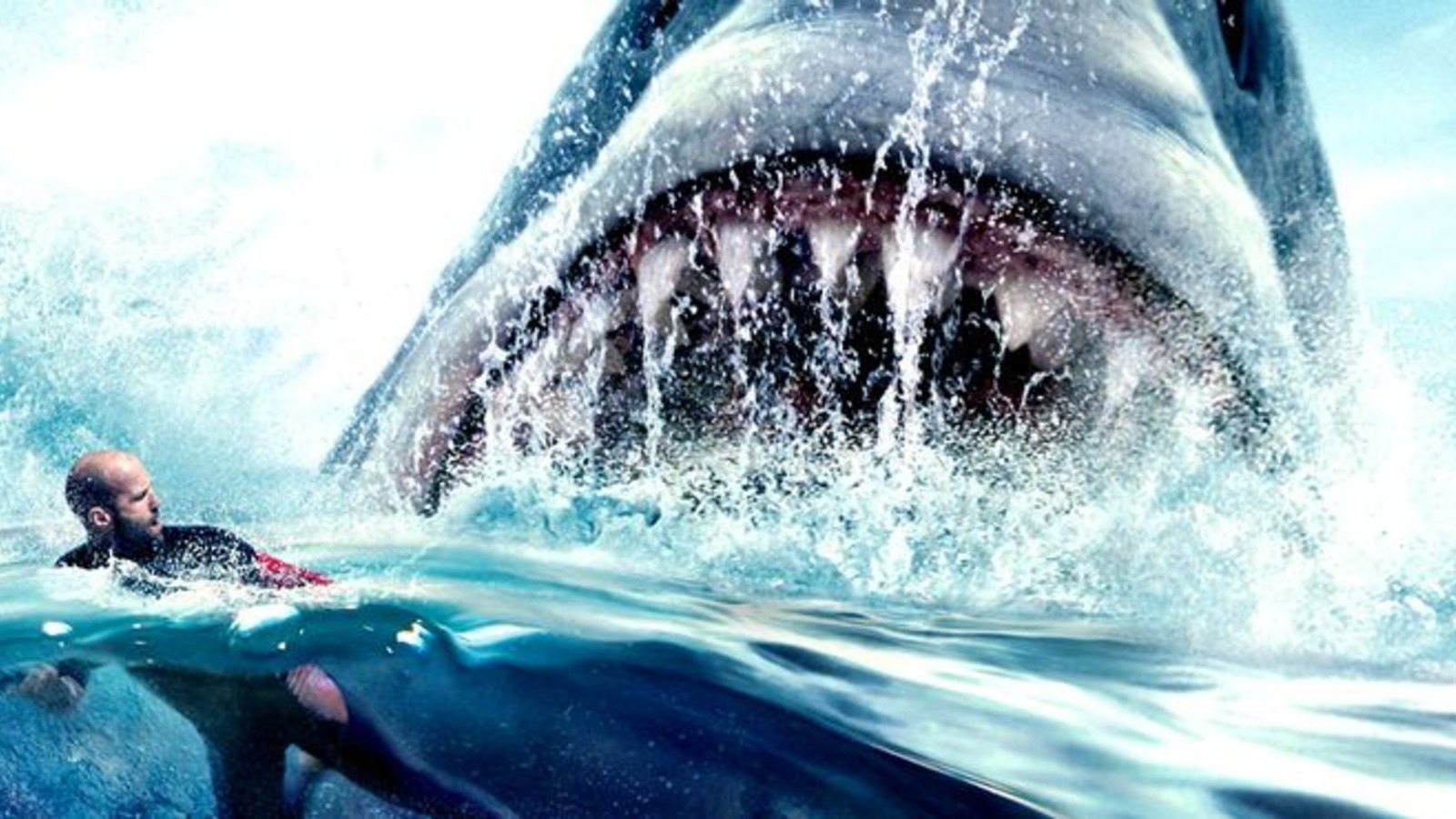 megalodon in wave