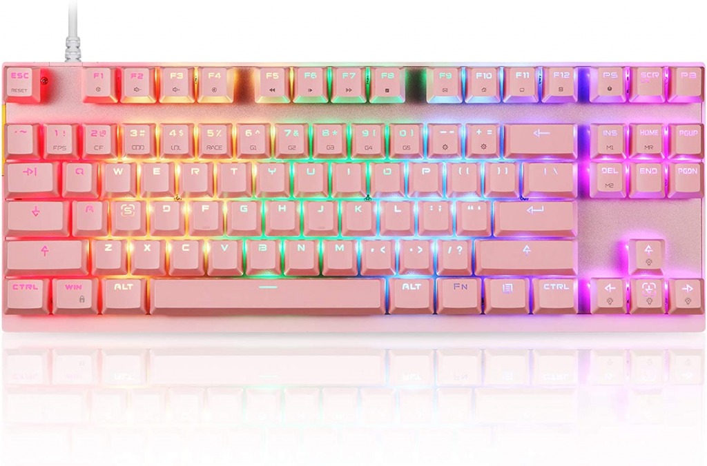 Pink Mechanical Keyboard Guide - Choosing a Pink Gaming Keyboard