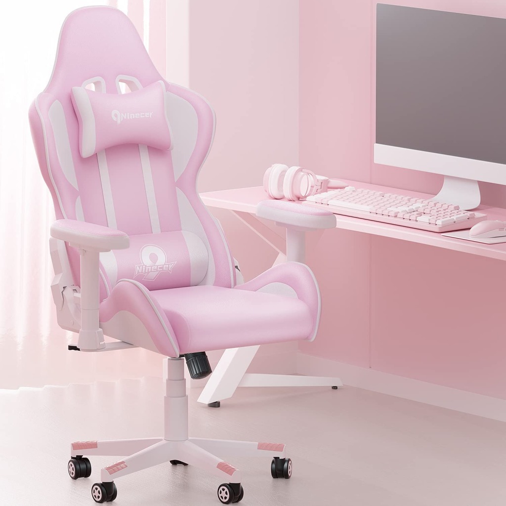 pastel gamer chair