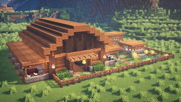 minecraft barn