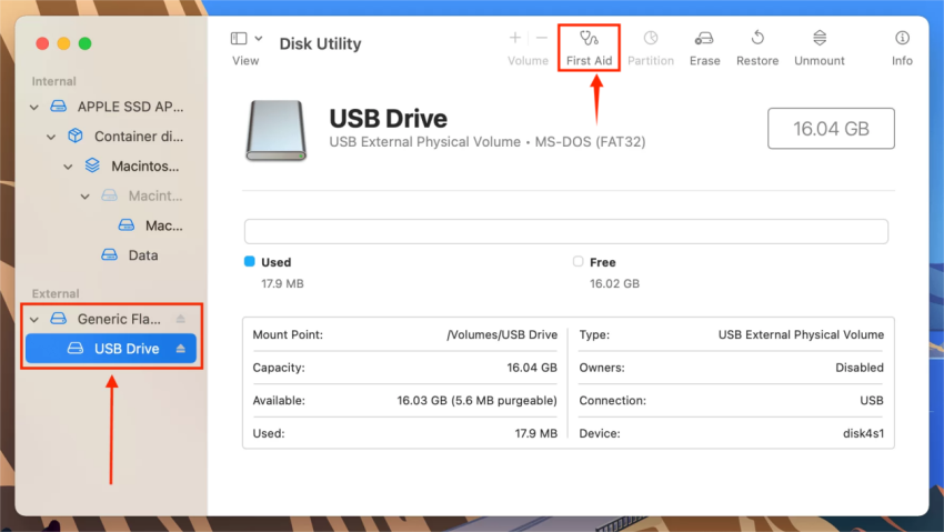 11+ Ways to Fix USB Flash Drive Not Showing Up on Mac