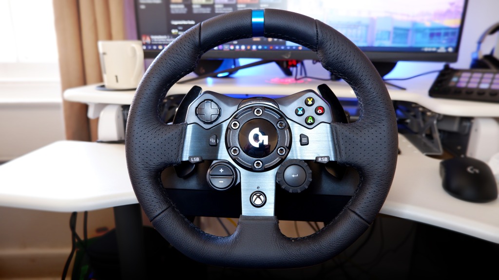 Logitech G923 TRUEFORCE Sim Racing Wheel for XB1 & PC – Ghostly