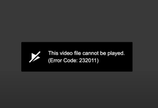 This Video File Cannot Be Played Error Code 232011
