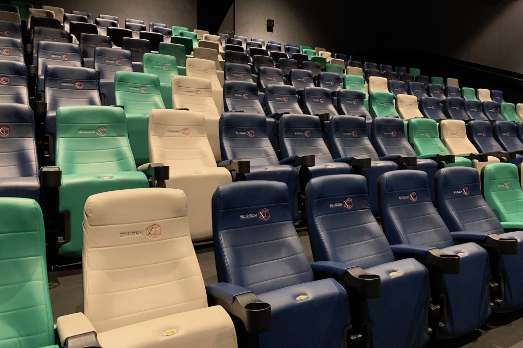 Screen X seats
