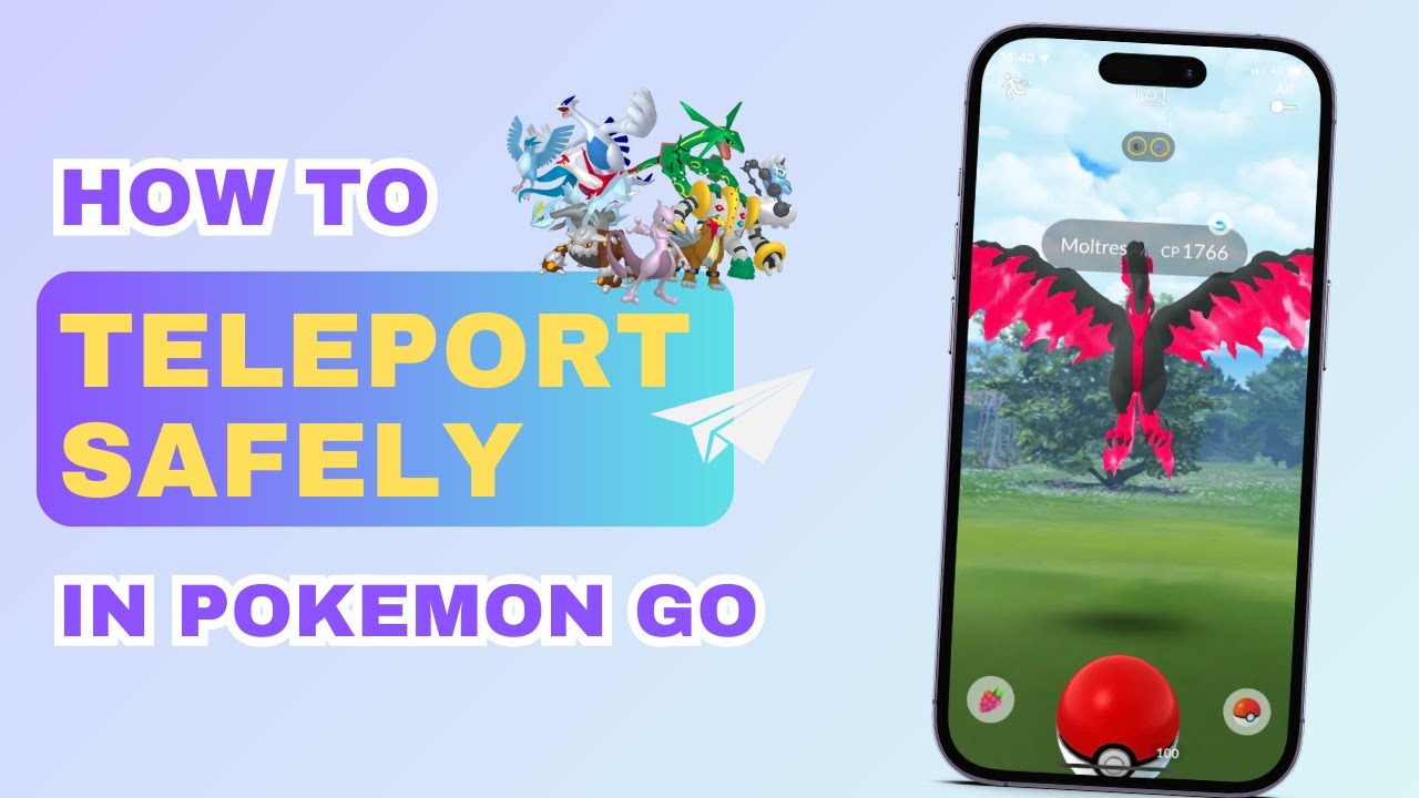 Pokemon Go HACK iOS 2023 (No Human Verification Joystick