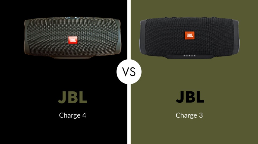JBL Charge 3 vs JBL Charge 4 Specs