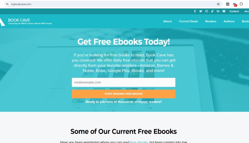 Unable to Access MyBookCave.com on Chrome