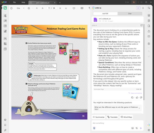 ai in updf pdf editor
