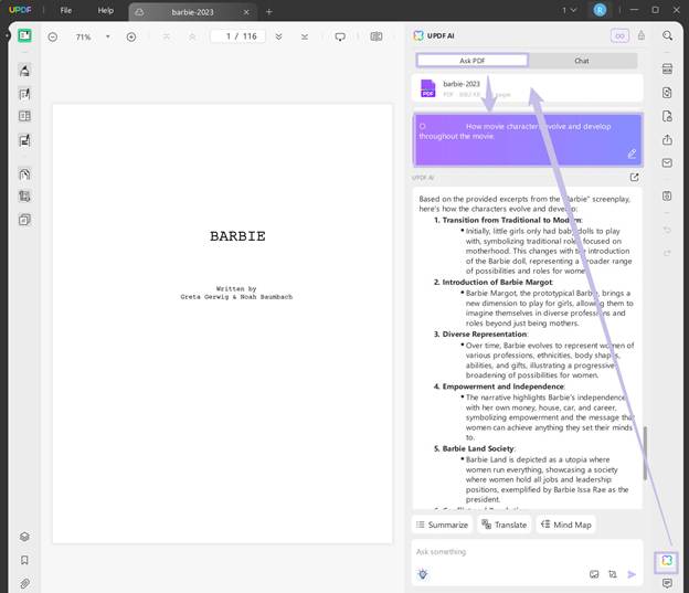 movie script analyzing updf windows