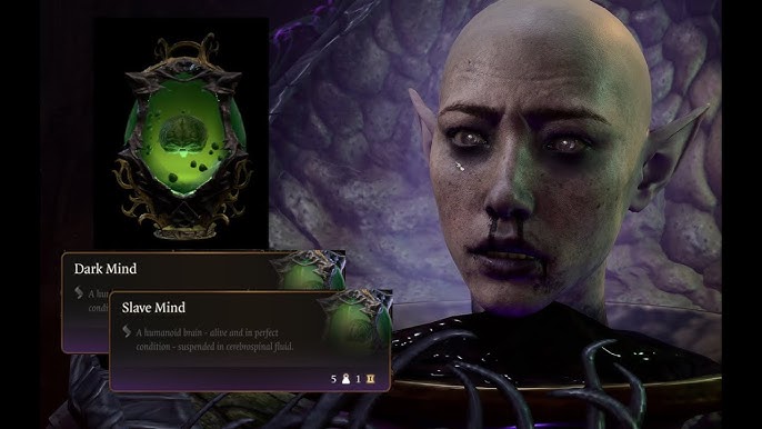 Baldur’s Gate 3 Mind Archive Interface
