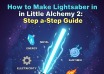 How to Make Lightsaber in Little Alchemy 2