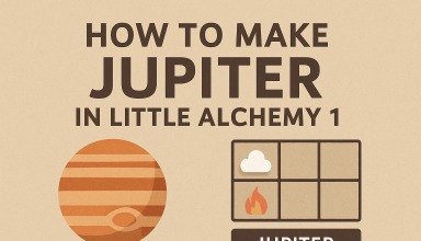 How to make jupiter in Little Alchemy 1