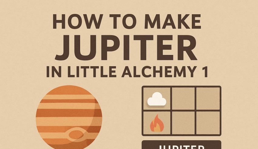 How to make jupiter in Little Alchemy 1