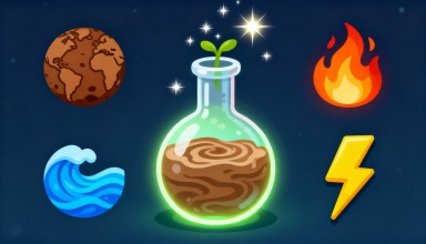 How to make primordial soup in Little Alchemy 2