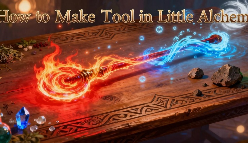 how to make tool in little alchemy