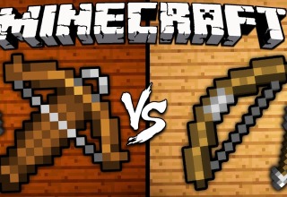 Crossbow vs Bow Minecraft
