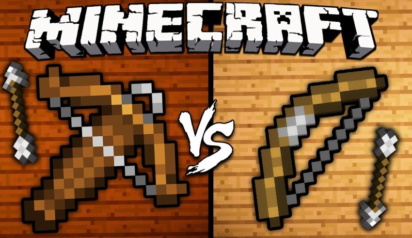 Crossbow vs Bow Minecraft