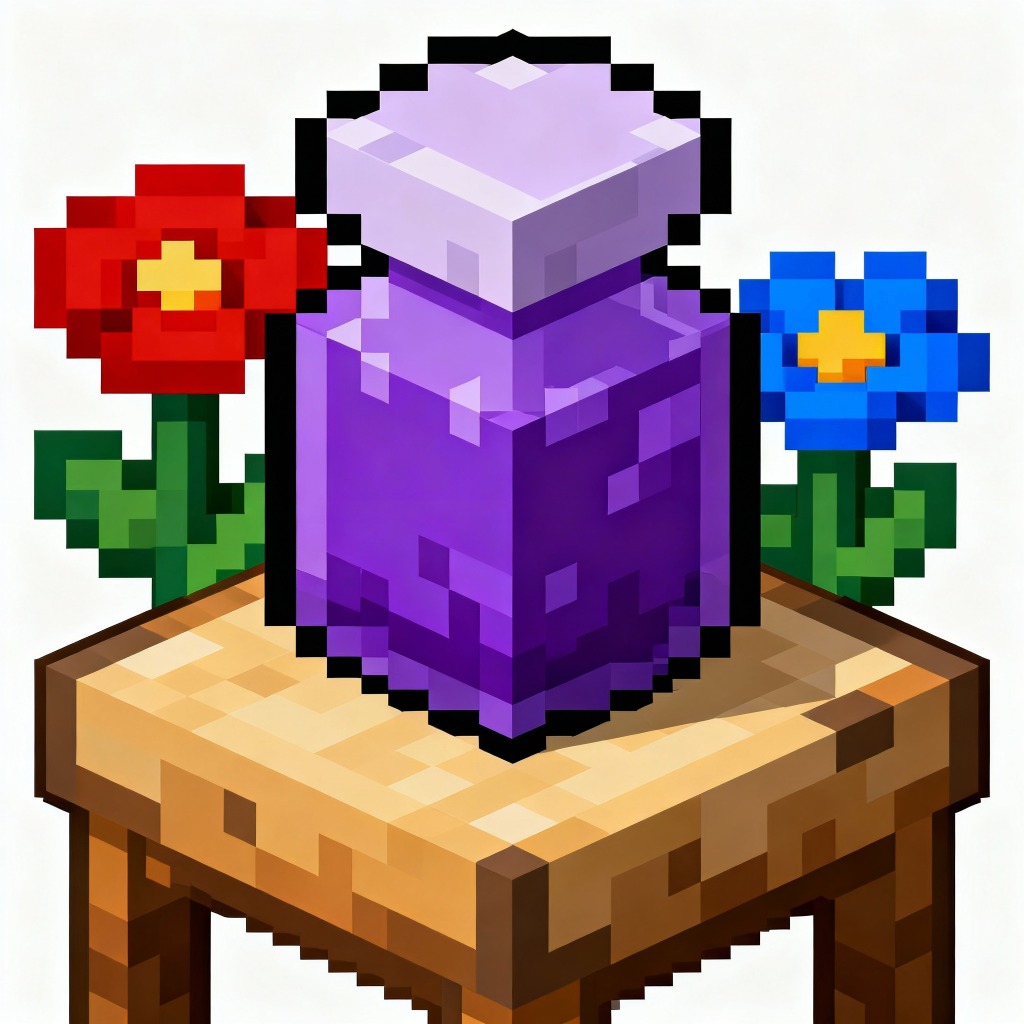 How to Make Purple Dye in Minecraft