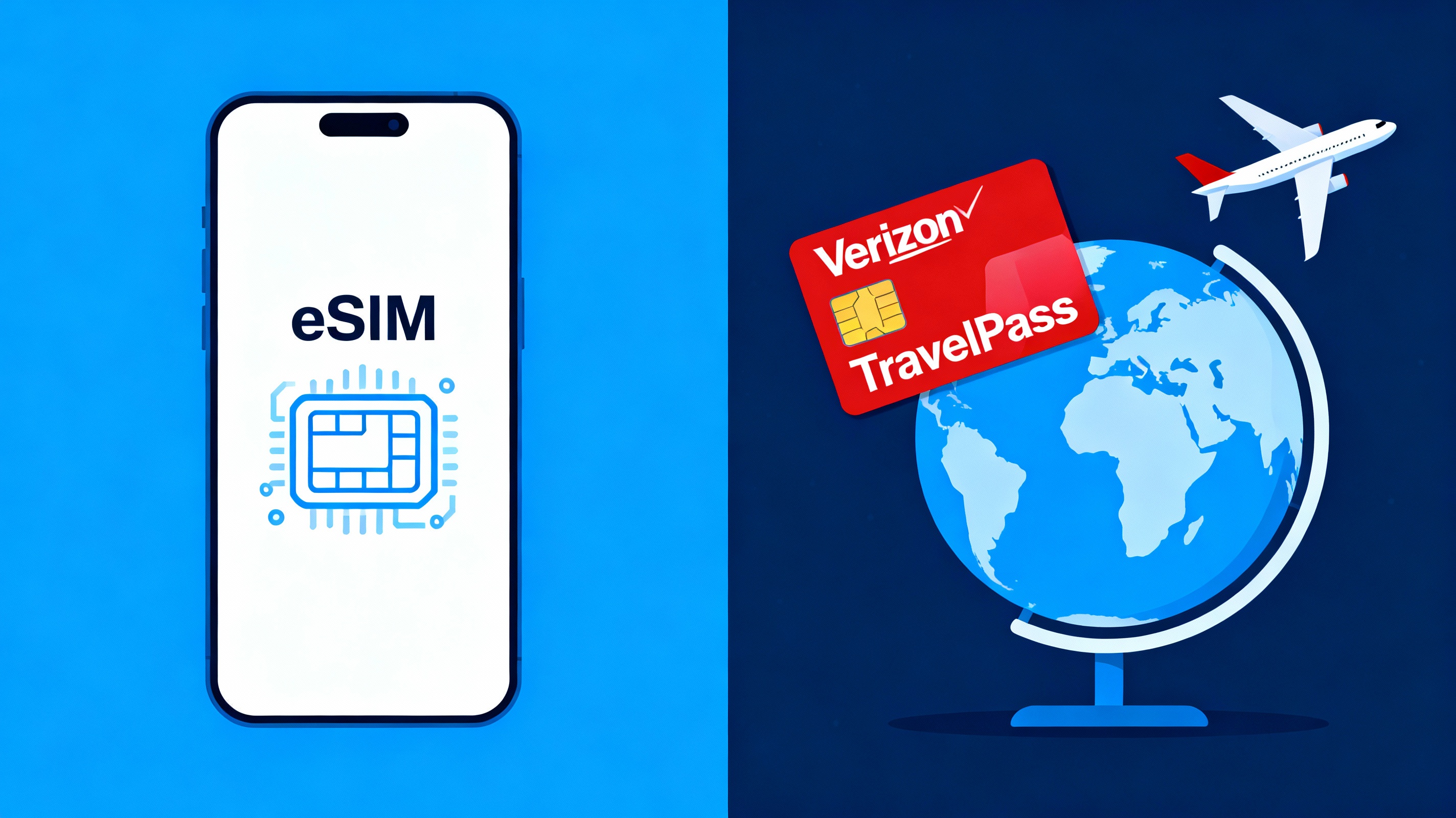 eSIM vs Verizon TravelPass: Which Is Best for International Travel?