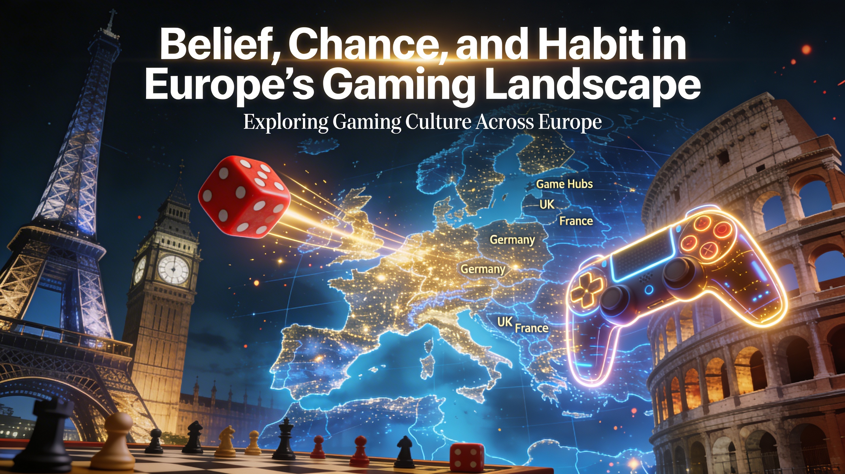 Belief, Chance, and Habit in Europe’s Gaming Landscape