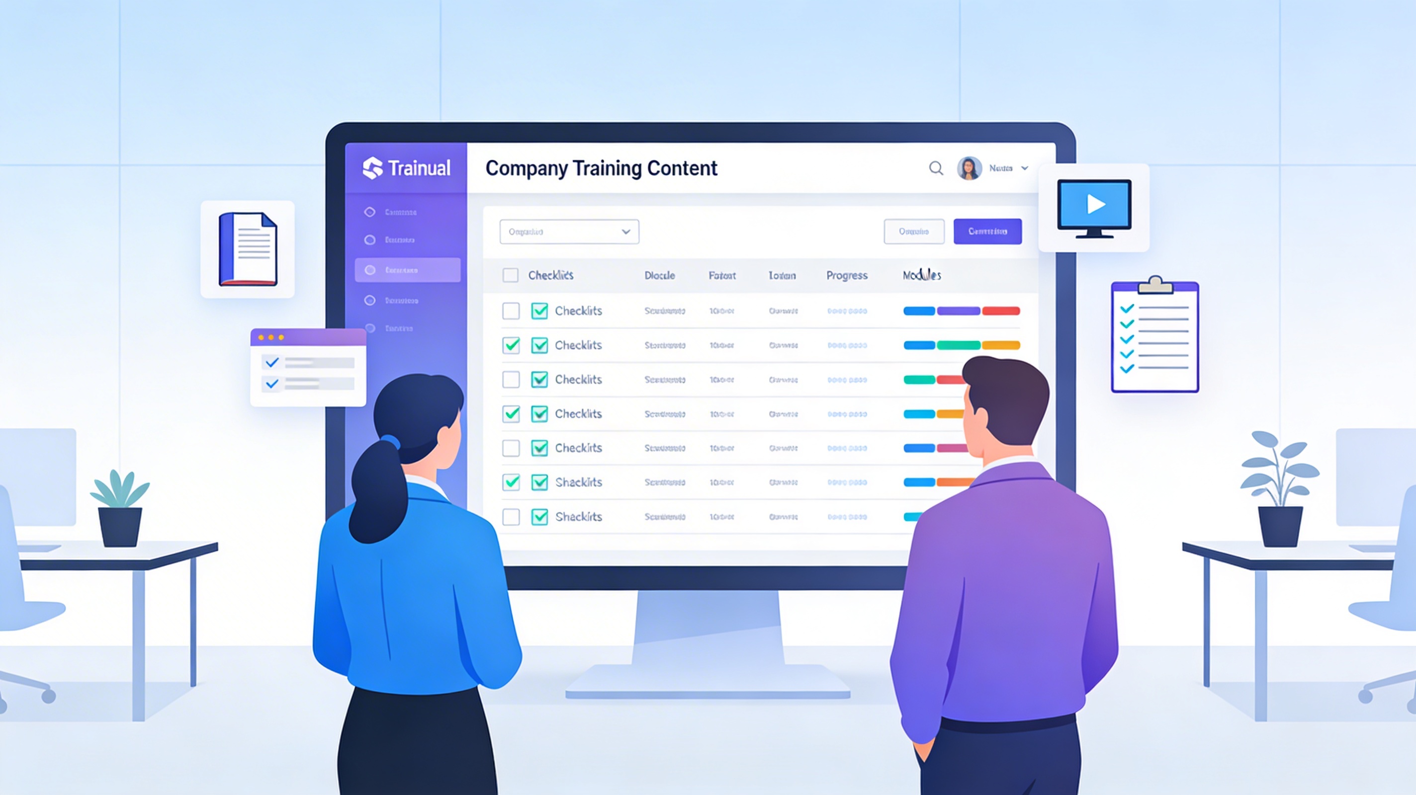 How to Use Trainual to Standardize Employee Training Content