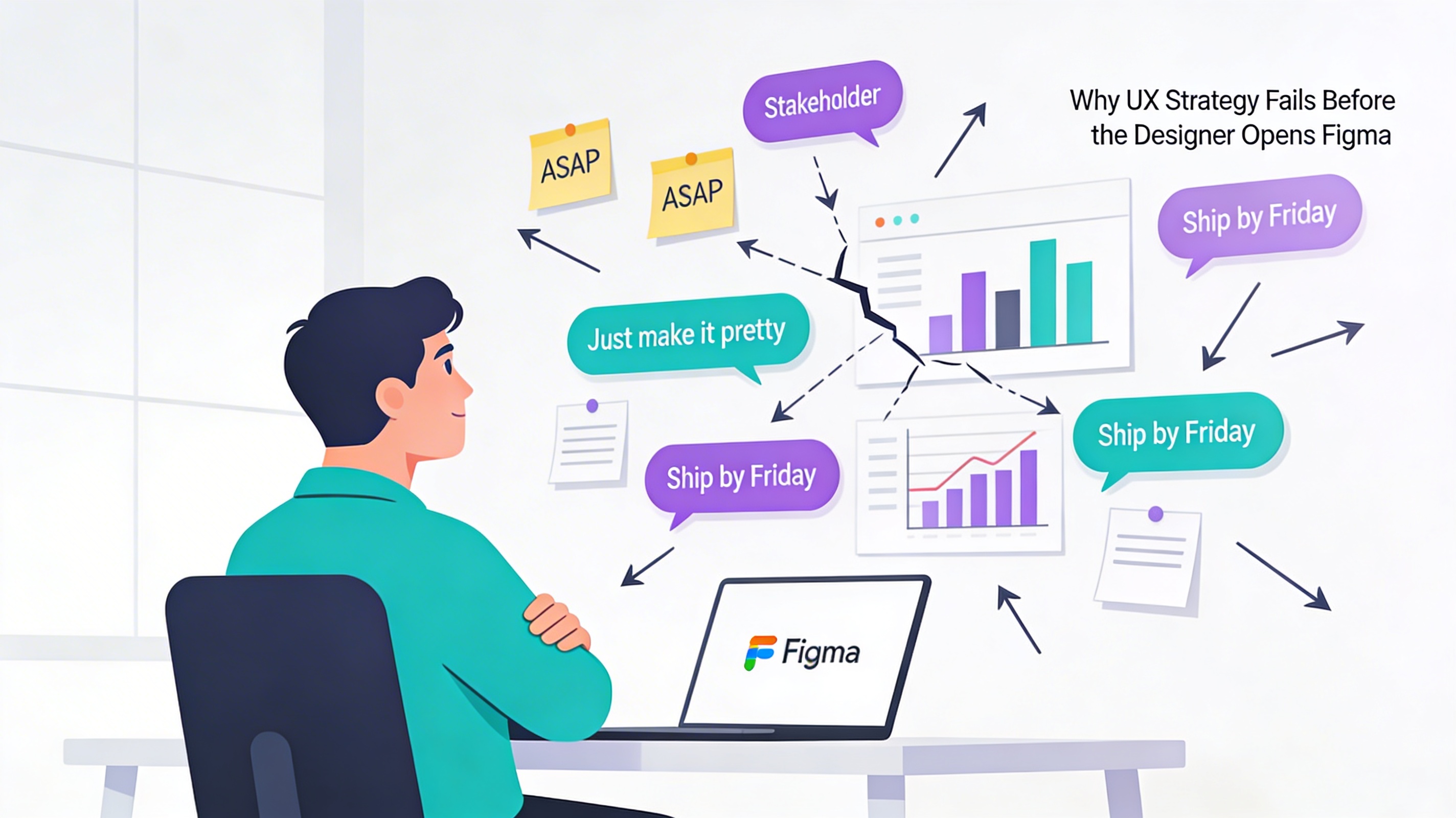 Why UX Strategy Fails Before the Designer Opens Figma (9 minute read)