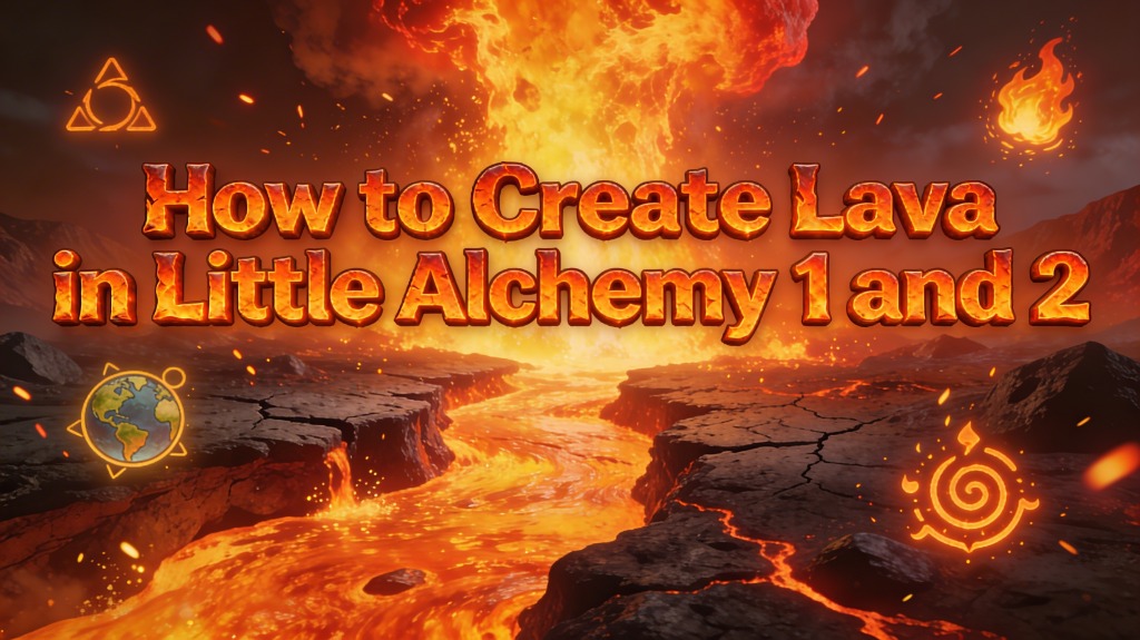 How to Create Lava in Little Alchemy