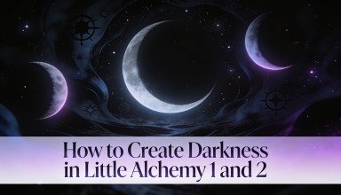 How to create darkness in Little Alchemy