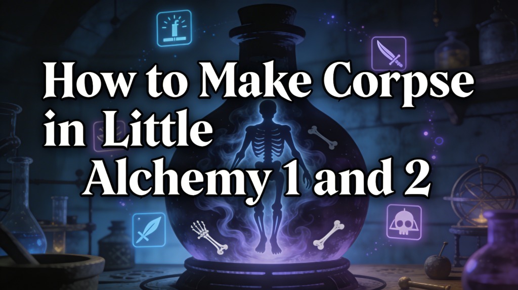 how to make corpse in Little Alchemy