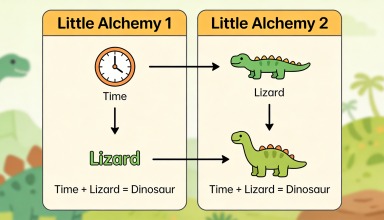 how to make dinosaur in little alchemy