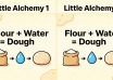 how to make dough in little alchemy