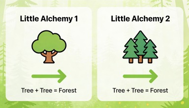 how to make forest in little alchemy 1 and 2