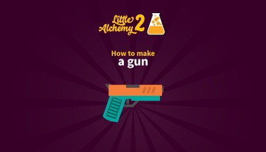 how to make gun in little alchemy 1 and 2