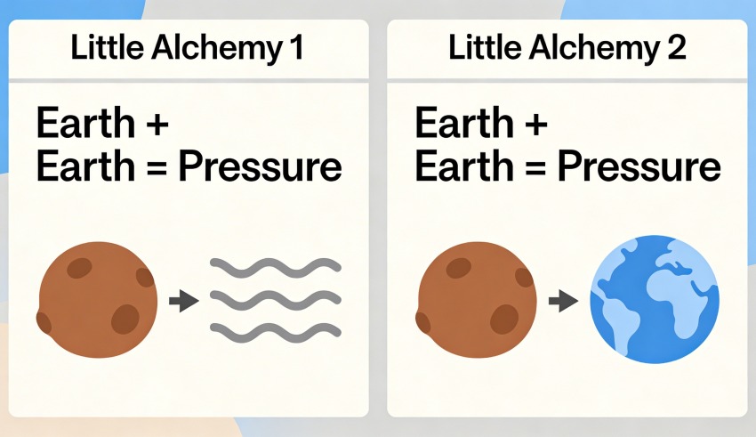 how to make pressure in Little Alchemy