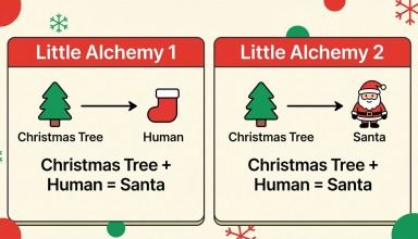 how to make santa in little alchemy