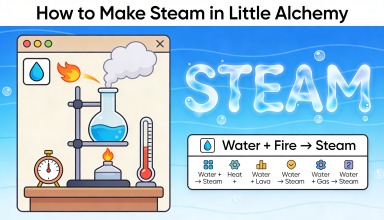 how to make steam in little alchemy